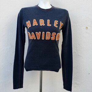 limited edition Trunk ltd. charcoal grey tee w/ chenille patches & vintage style